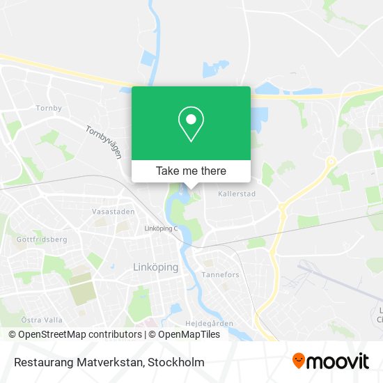Restaurang Matverkstan map