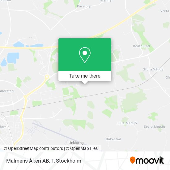 Malméns Åkeri AB, T map