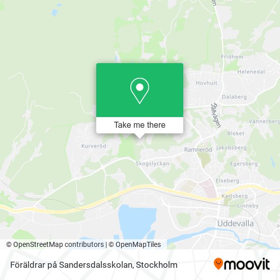 Föräldrar på Sandersdalsskolan map