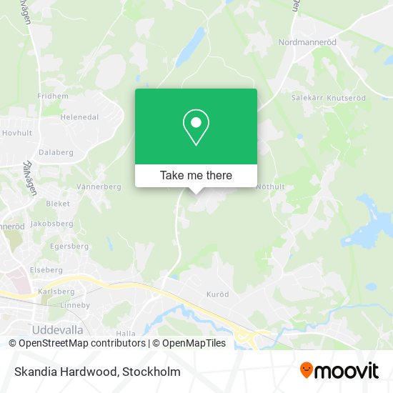 Skandia Hardwood map