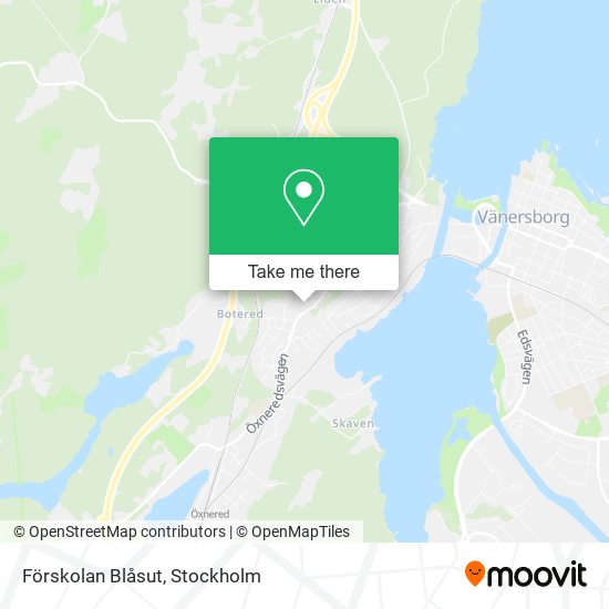Förskolan Blåsut map