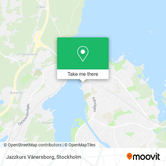 Jazzkurs Vänersborg map