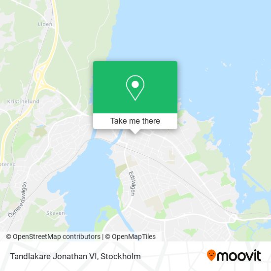 Tandlakare Jonathan VI map