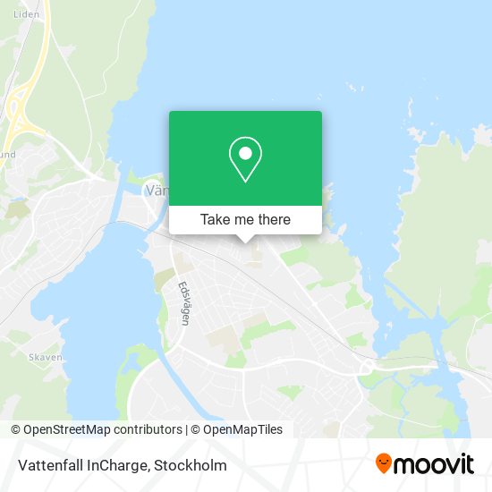 Vattenfall InCharge map