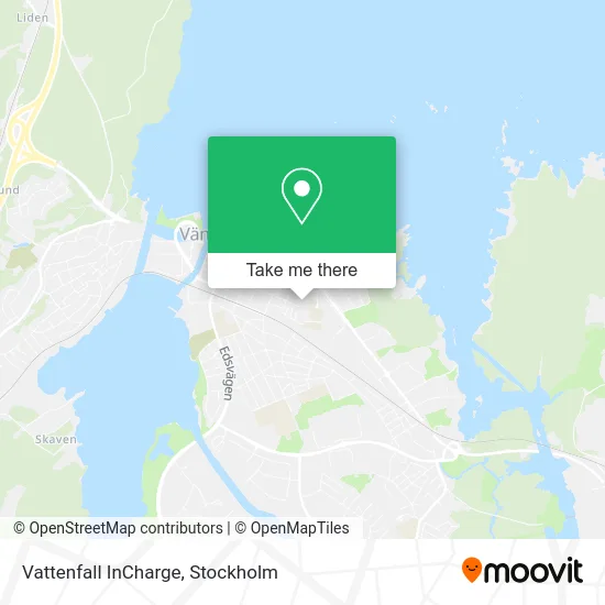 Vattenfall InCharge map