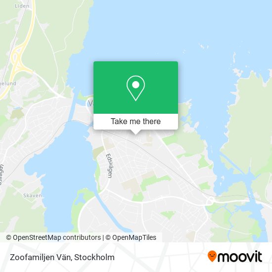 Zoofamiljen Vän map