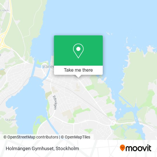 Holmängen Gymhuset map