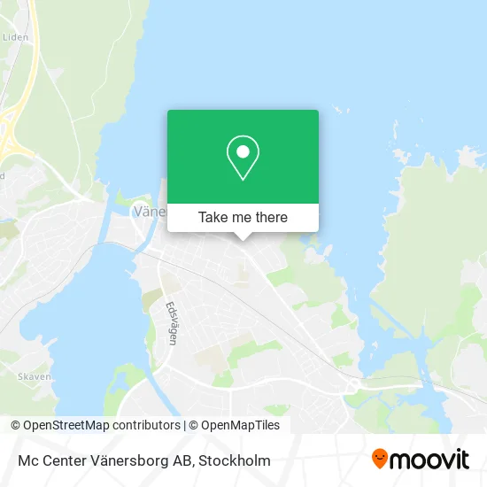 Mc Center Vänersborg AB map