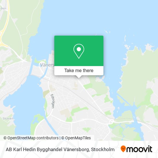 AB Karl Hedin Bygghandel Vänersborg map