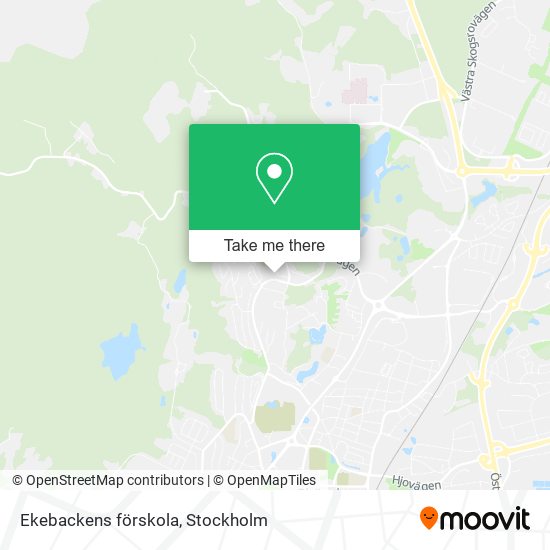 Ekebackens förskola map