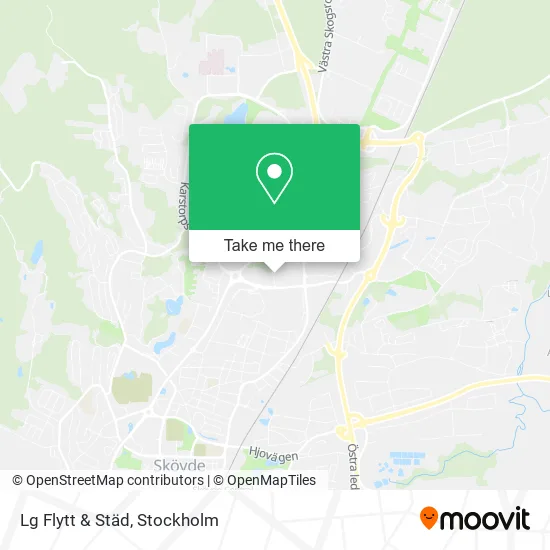Lg Flytt & Städ map