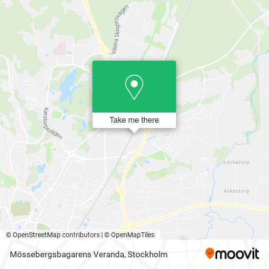 Mössebergsbagarens Veranda map