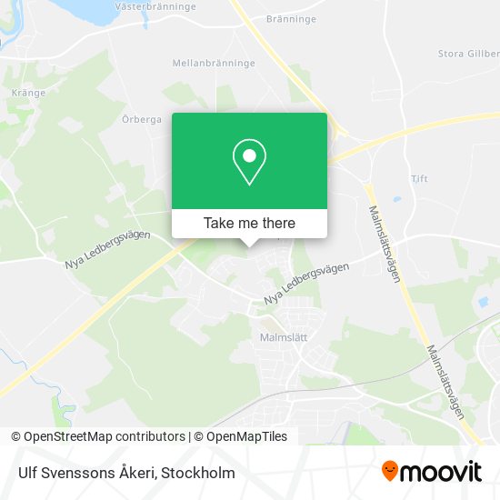Ulf Svenssons Åkeri map