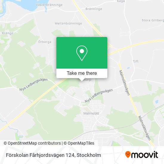 Förskolan Fårhjordsvägen 124 map
