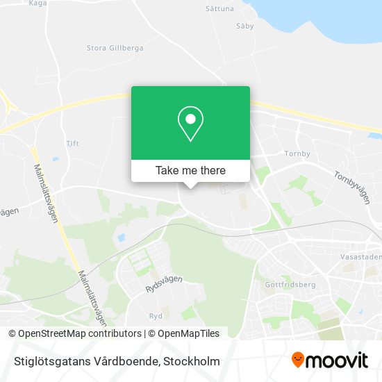 Stiglötsgatans Vårdboende map