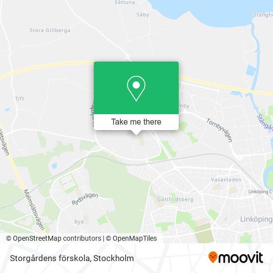 Storgårdens förskola map