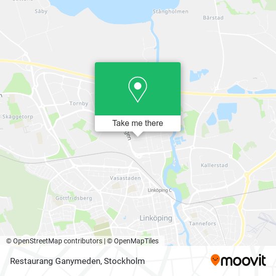 Restaurang Ganymeden map