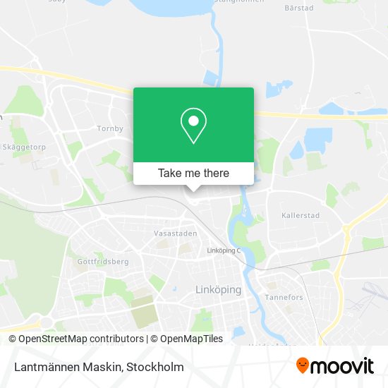 Lantmännen Maskin map