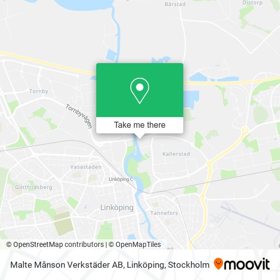 Malte Månson Verkstäder AB, Linköping map