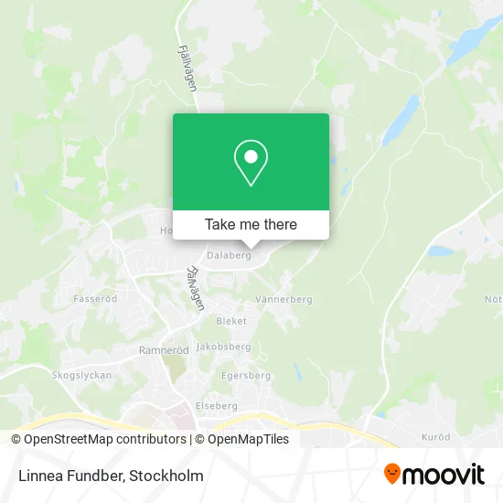 Linnea Fundber map