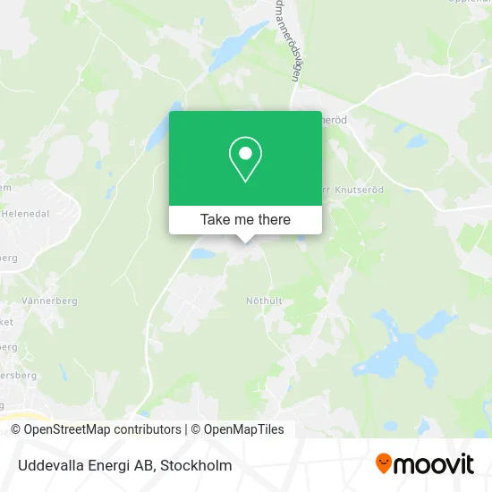 Uddevalla Energi AB map