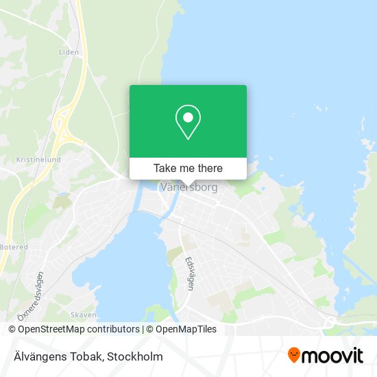 Älvängens Tobak map