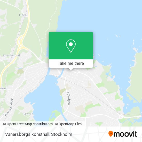 Vänersborgs konsthall map