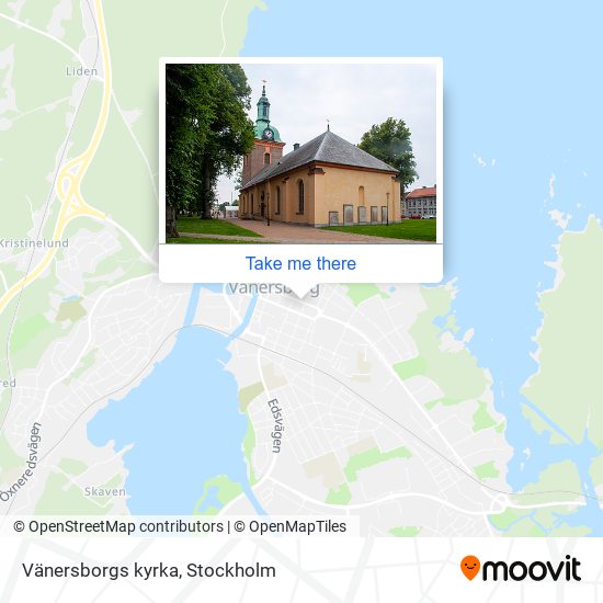 Vänersborgs kyrka map