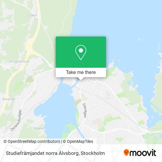 Studiefrämjandet norra Älvsborg map