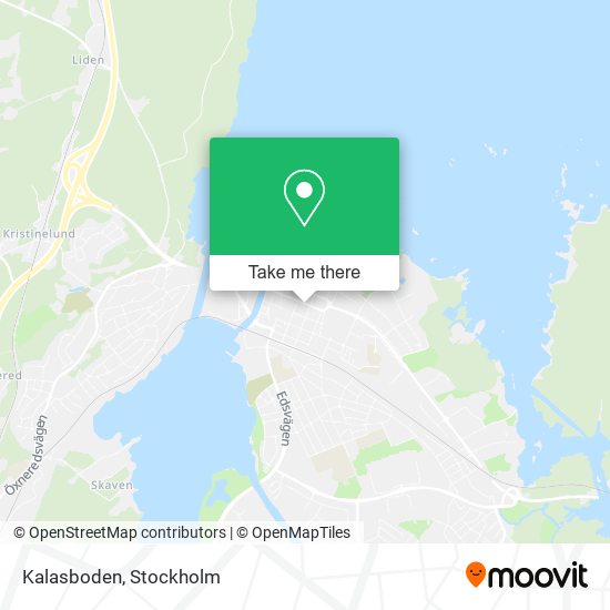 Kalasboden map