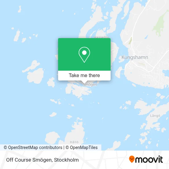 Off Course Smögen map