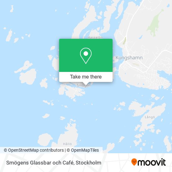 Smögens Glassbar och Café map