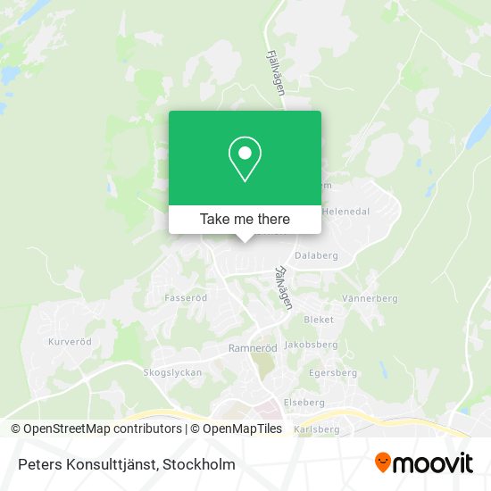 Peters Konsulttjänst map