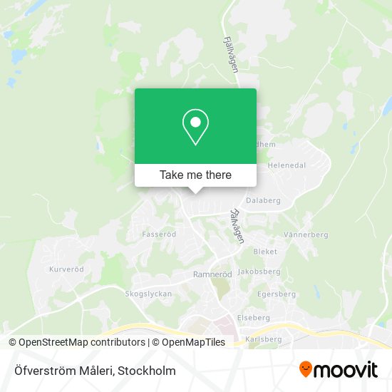 Öfverström Måleri map