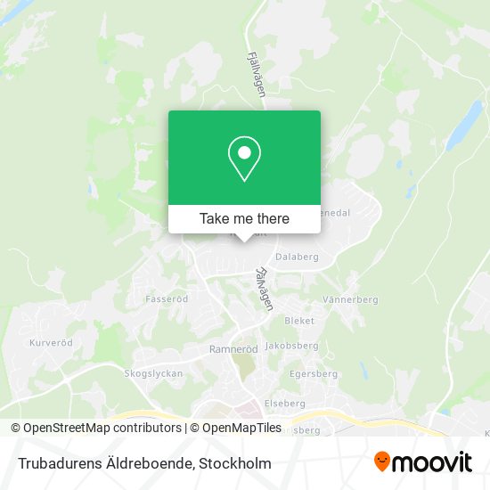 Trubadurens Äldreboende map