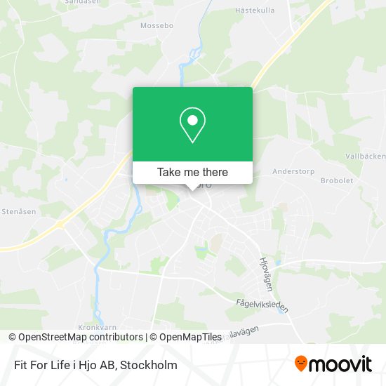 Fit For Life i Hjo AB map