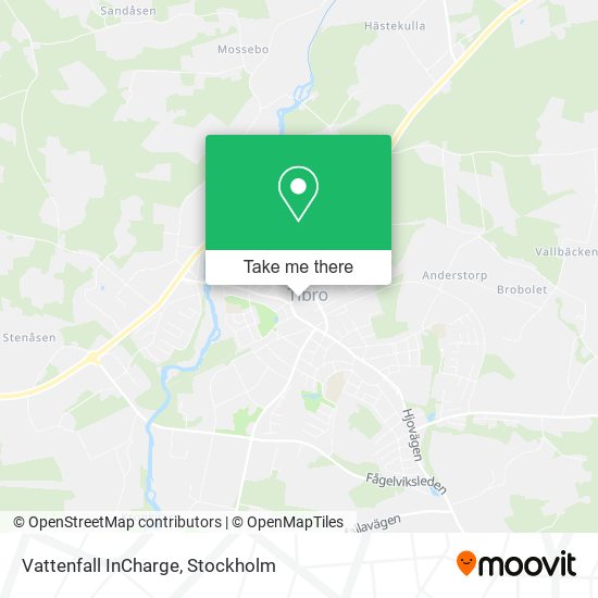 Vattenfall InCharge map