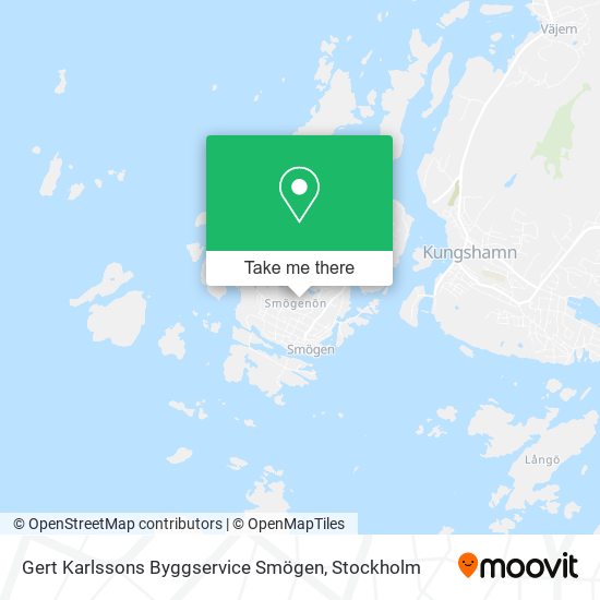 Gert Karlssons Byggservice Smögen map