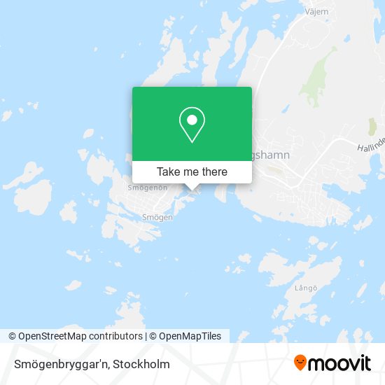 Smögenbryggar'n map