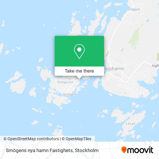 Smögens nya hamn Fastighets map
