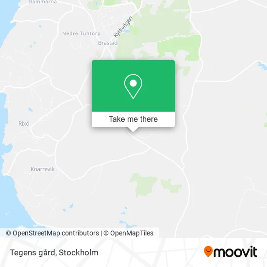 Tegens gård map