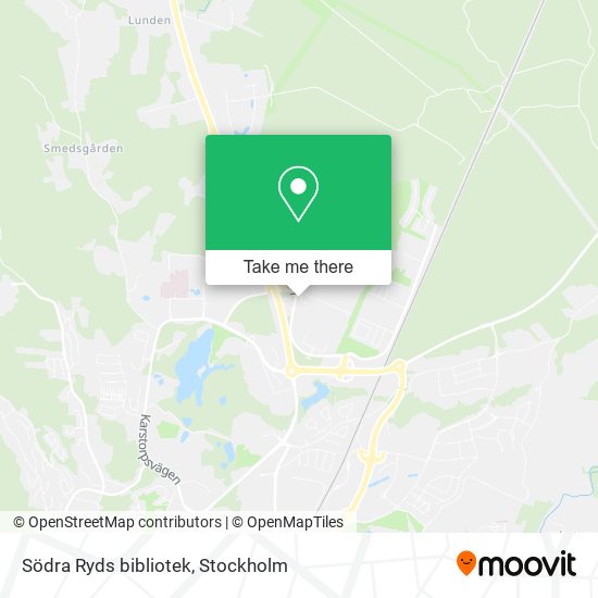 Södra Ryds bibliotek map