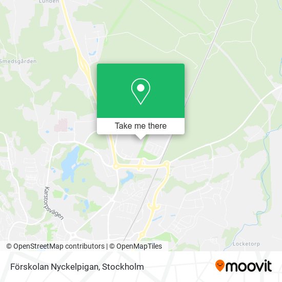 Förskolan Nyckelpigan map