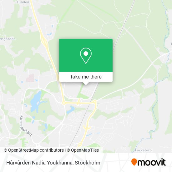 Hårvården Nadia Youkhanna map