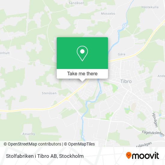 Stolfabriken i Tibro AB map