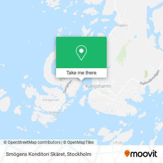 Smögens Konditori Skäret map
