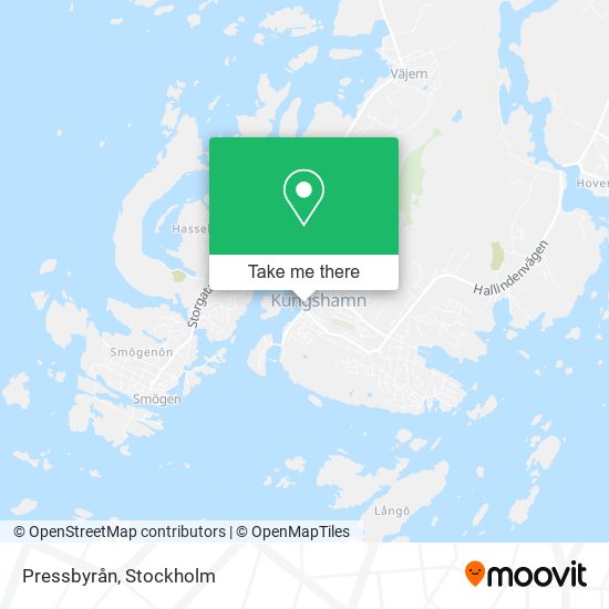 Pressbyrån map