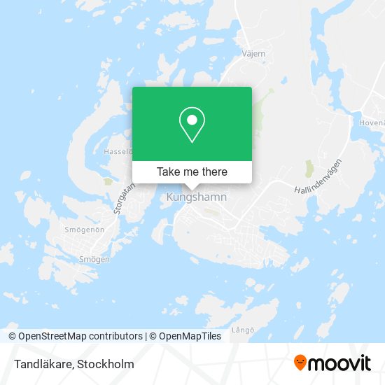 Tandläkare map