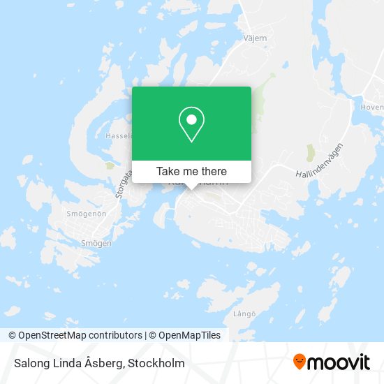 Salong Linda Åsberg map