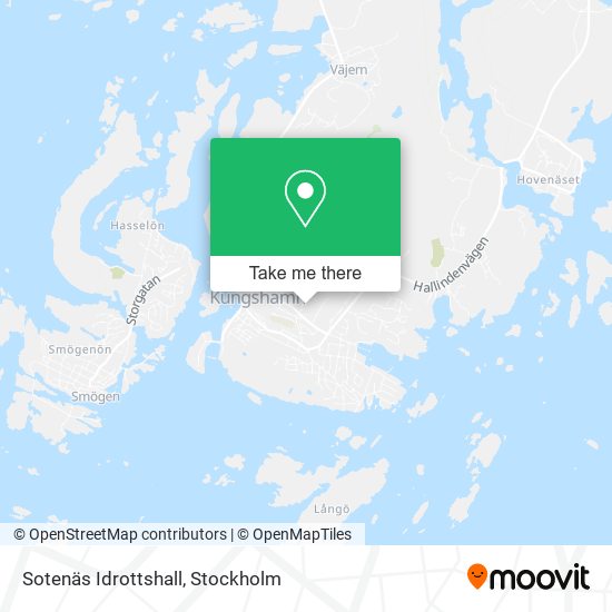 Sotenäs Idrottshall map